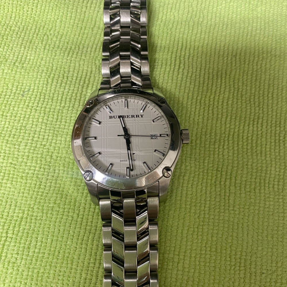 Burberry Stainless Steel Timepiece